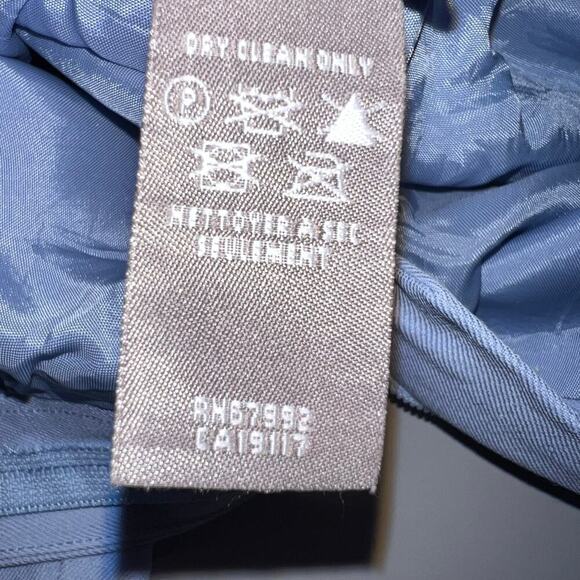 Sigrid Olsen ladies 6 linen viscose embroidered sequin hem office dress pants - Picture 11 of 12